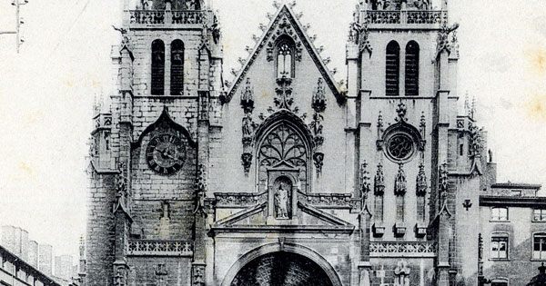 Extrait : l'église Saint-Nizier au 19e siècle