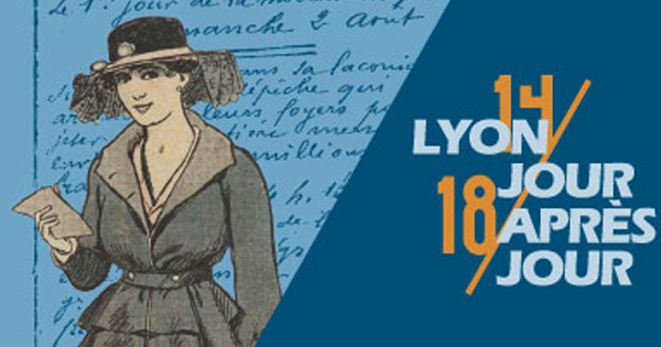 Affiche de l'exposition "14/18 - Lyon, jour après jour"