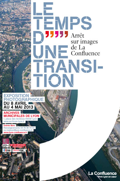 Affiche de l'exposition "Le temps d'une transition"