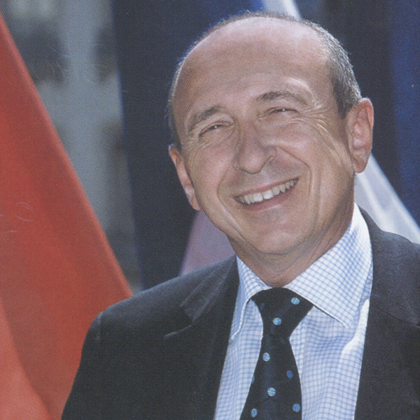 Portrait du Maire Gérard Collomb