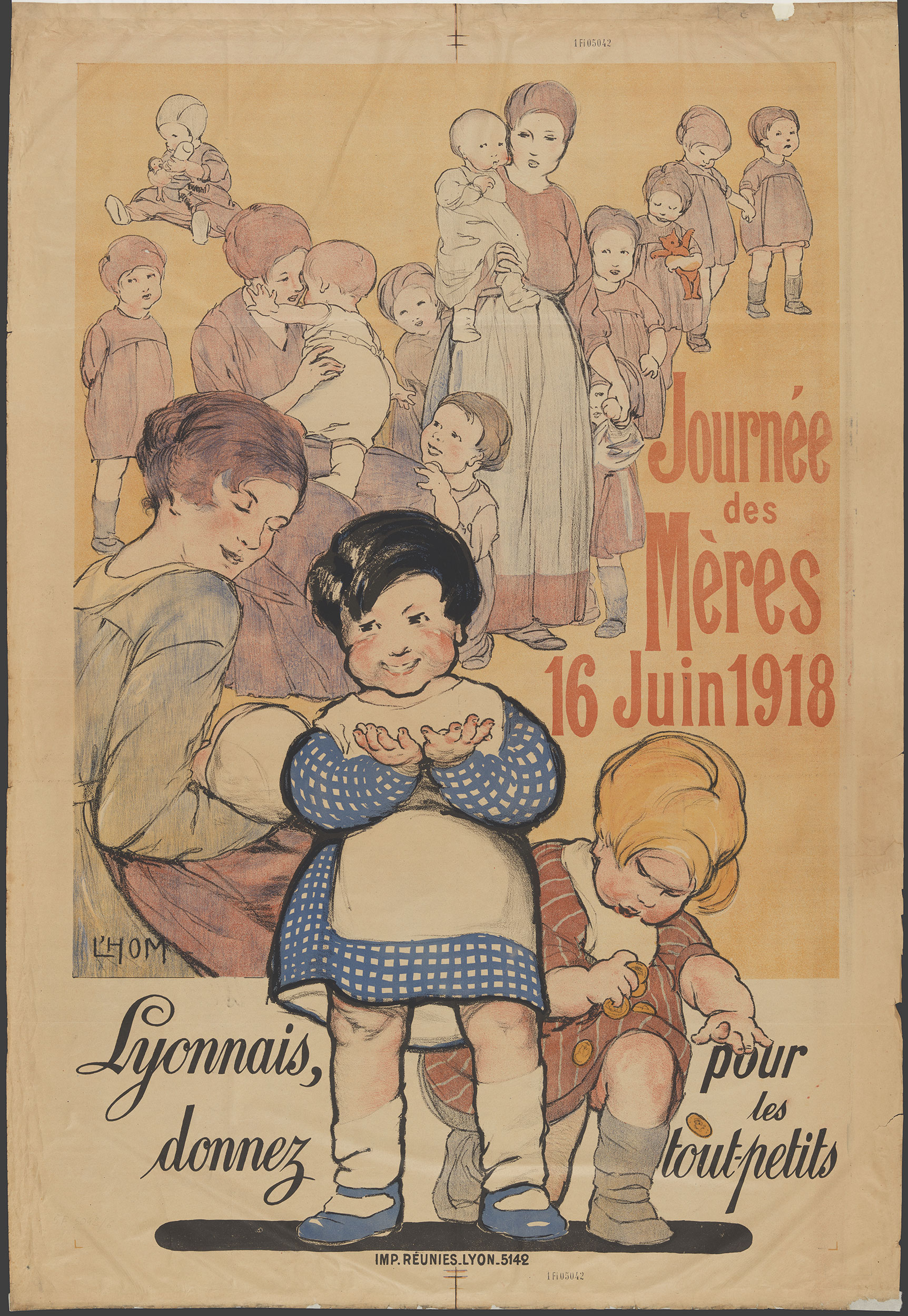 Journée des mères, 16 juin 1918. 1/fi/5042