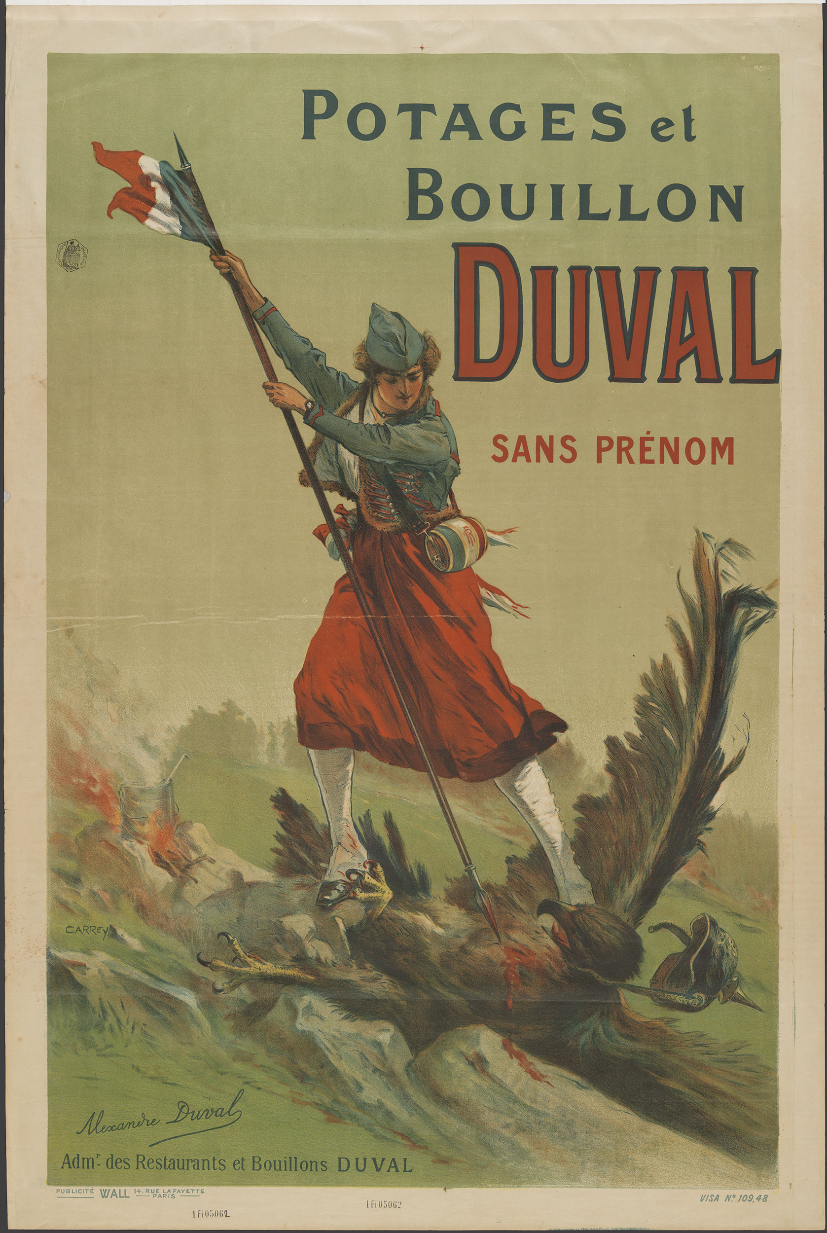 Potage et bouillon Duval vers 1918. 1/fi/5062