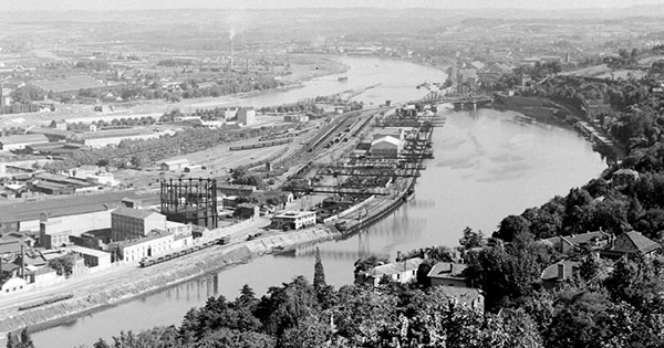 Photo du Confluent vers 1910