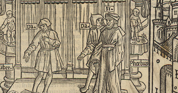 gravure du 16e siècle représentant des imprimeurs