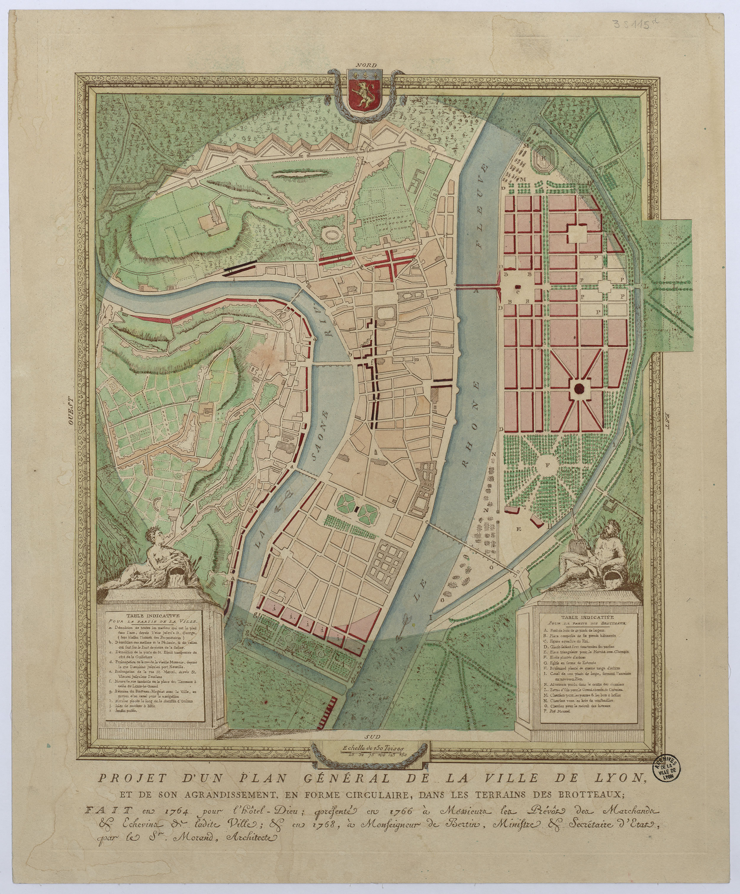 Plan Morand de 1764 - 3S/115