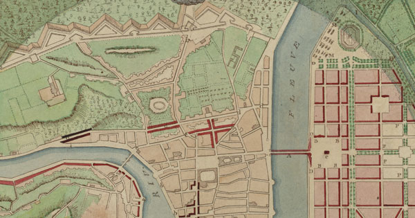 Détail du plan Morand de 1764 - 3S/115
