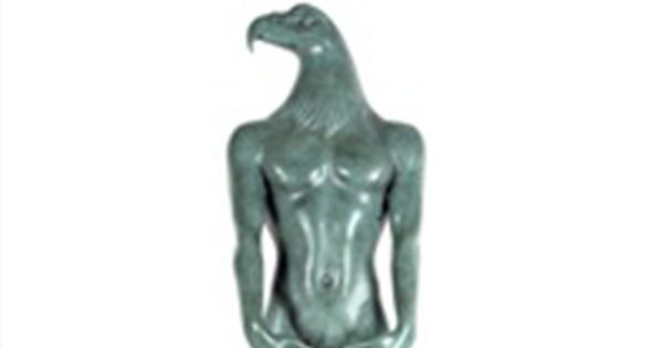 Photo d'une statue représentant Isis de la mythologie égyptienne