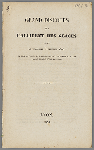 Lettre de Benoit Besson au Consulat, 1608, manuscrit, AML, AA/154 - page 1