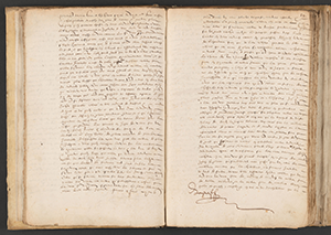 L’accident des glaces, registre consulaire 1608, manuscrit, AML, BB/144  - page 3