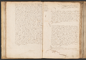 L’accident des glaces, registre consulaire 1608, manuscrit, AML, BB/144  - page 7