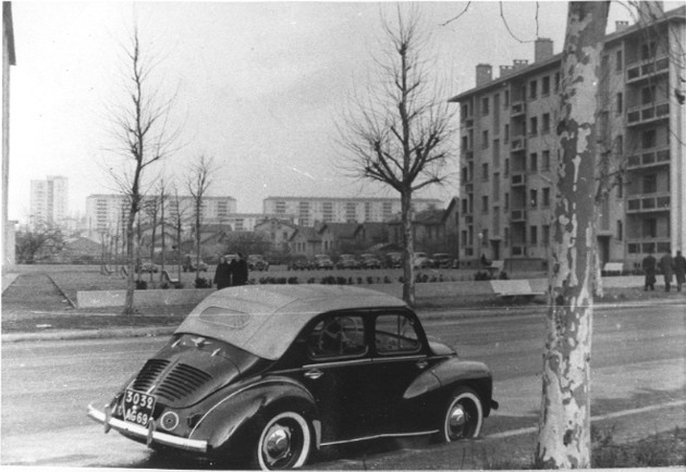 Immeubles 143 avenue Jean-Mermoz : tirage phot. NB par Lachassagne (1955, cote : 1PH/5151/2)