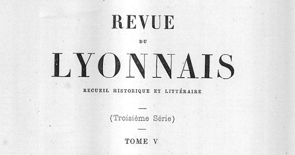 Couverture de la revue avec le titre