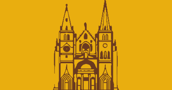 Dessin de l'église Saint-Nizier