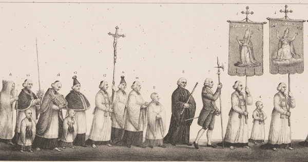 Recueil des principales cérémonies de la liturgie lyonnaise, avant 1840  - 1C/450110