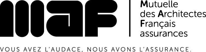 Logo de la mutuelle des architectes français 