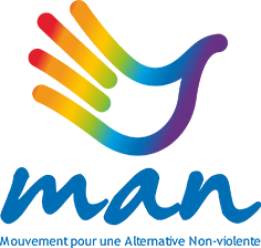 logo du mouvement pour une alternative non violente