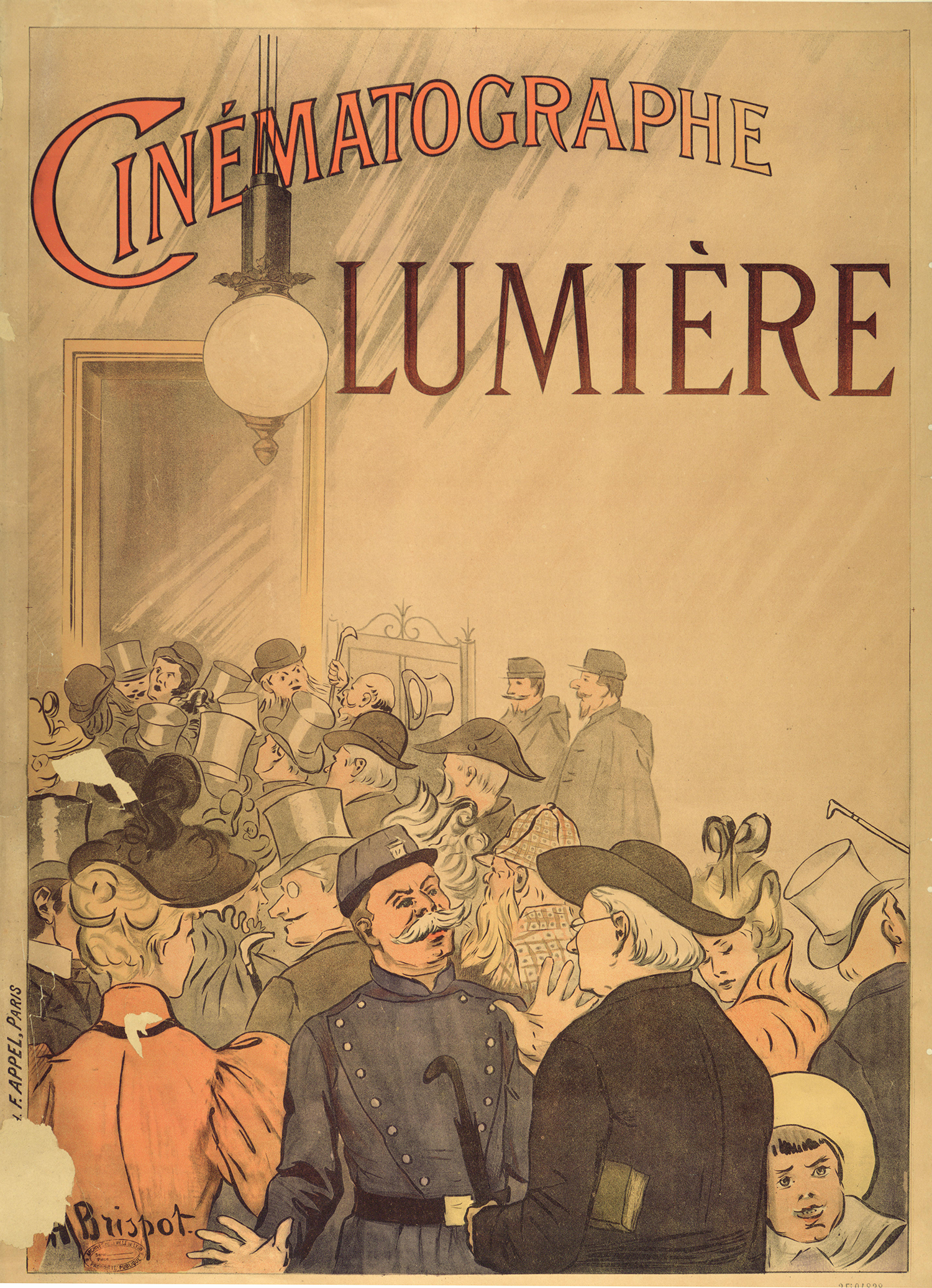 Affiche pour le cinématographe Lumière - 2fi4838