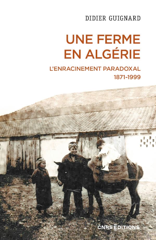 Ouvrage de Guignard sur la ferme en Algérie : couverture d'ouvrage