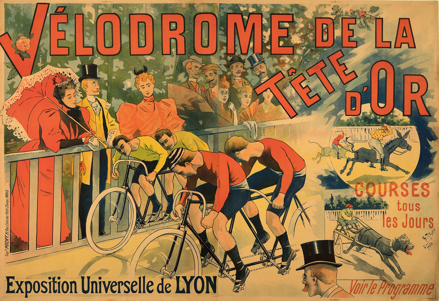 Le vélodrome du Par de la Tête d'Or - 7fi3434
