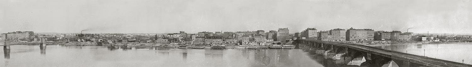 Panorama de Lyon par Baumers - 84ph1-12