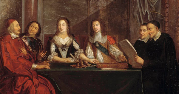 personnages autour d'une table