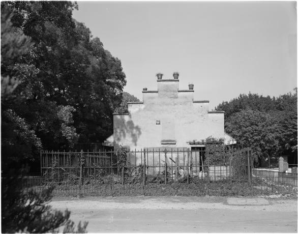 Vacherie municipale, parc de la Tête d'or : photographie NB, fonds Ito Josué et Jacques Genest (repro. interdite, cote : 115PH)