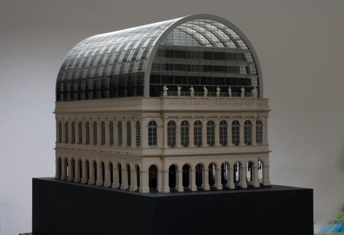 Maquette de l'Opéra par Jean Nouvel (avant 1993, cote : 1459WP/1)