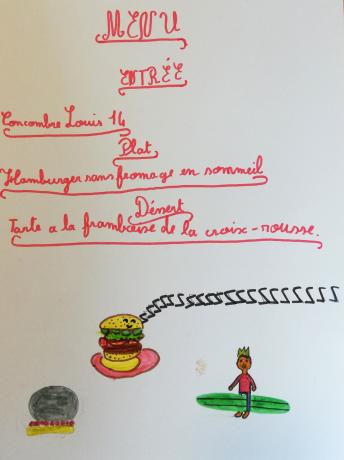 Atelier menus : menus inventés par des Canuts Kollecteurs