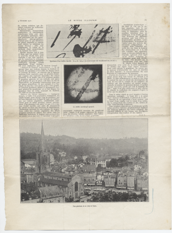 La méthode graphométrique du docteur Locard, in Le monde illustré, 1922 - 31ii65