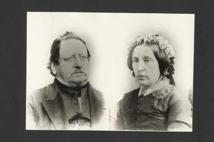 Eugène Locard (1805-1883) et Alexandrine Caroline Niepce (1817-1879), grands-parents paternels d'Edmond Locard - 99ph_stagnara_3