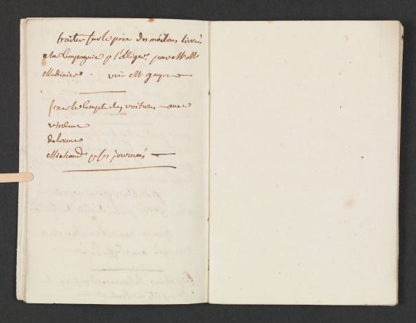 Papiers manuscrits de la Famille Morand – Dépenses d’entretien et de fonctionnement - 14ii/22