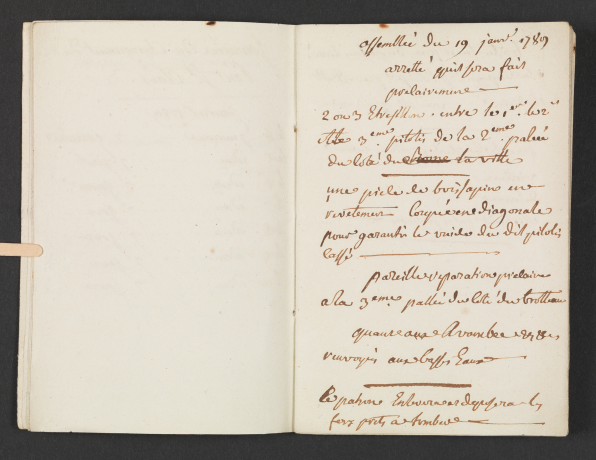 Papiers manuscrits de la Famille Morand – Dépenses d’entretien et de fonctionnement - 14ii/22