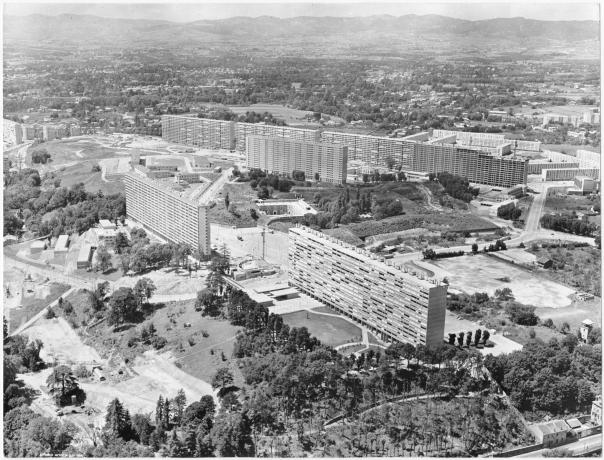 Quartier de la Duchère en 1963 - 1ph6622