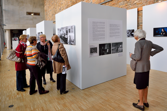 Scénographie de l'exposition "Commerces et artisans d'antan" par Philippe Schuller