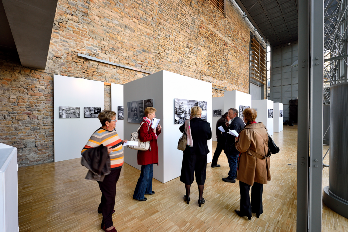 Scénographie de l'exposition "Commerces et artisans d'antan" par Philippe Schuller