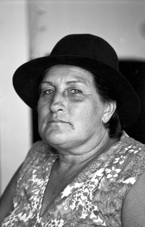 Pierrette, 1986, Nice, photographie argentique