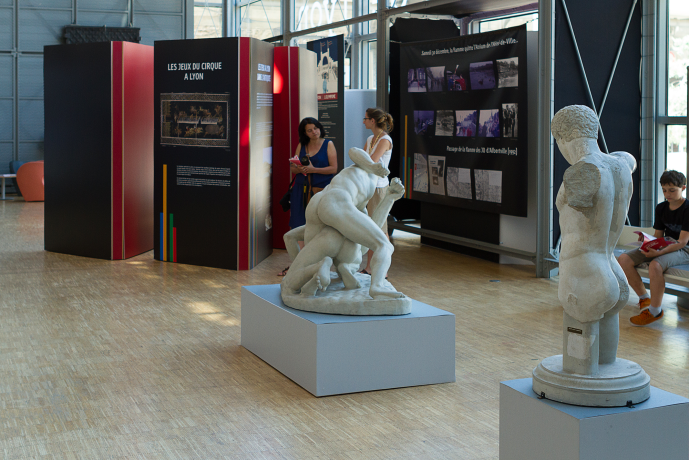 Scénographie de l'exposition "Lyon et l'olympisme" - Hugo Leger