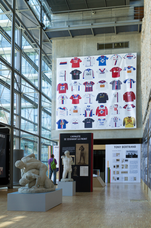 Scénographie de l'exposition "Lyon et l'olympisme" - Hugo Leger