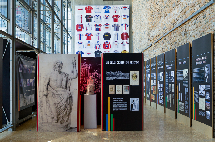 Scénographie de l'exposition "Lyon et l'olympisme" - Hugo Leger