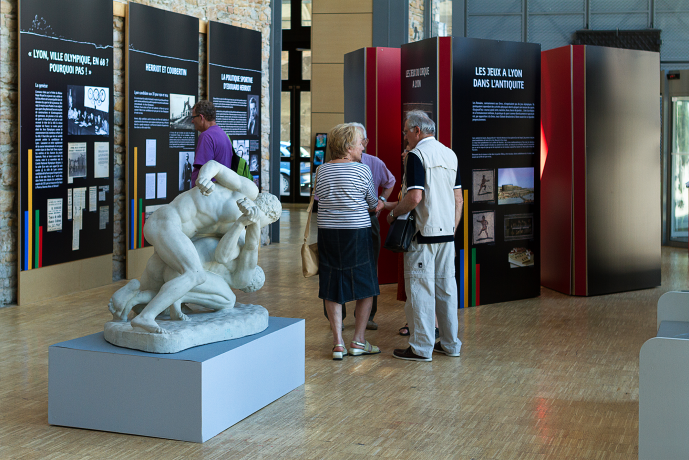 Scénographie de l'exposition "Lyon et l'olympisme" - Hugo Leger