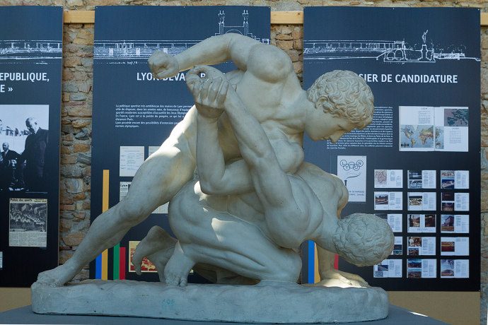 Scénographie de l'exposition "Lyon et l'olympisme" - Hugo Leger