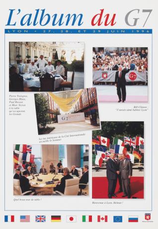 Album du G7, recto (1996, cote 1743W/14, repro. commerciale interdite)