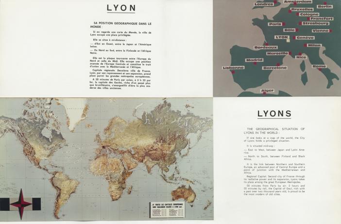 Candidature de Lyon aux JO de 1968 : brochure (1963, cote 1C/500607)