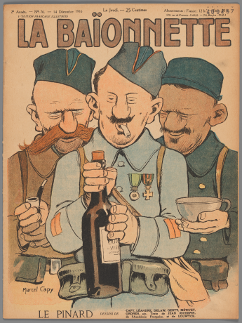 Couverture de "La Baïonnette", n°76 14 décembre 1916 - 2C/400467