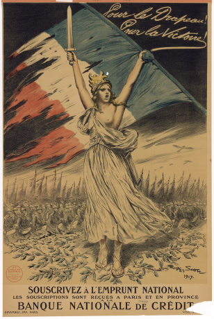 Affiche pour l'emprunt national lancée en 1917 - 2fi/1648
