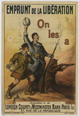 4e emprunt de défense nationale, 1918 Affiche de Firmin Bouisset - 6FI/5718