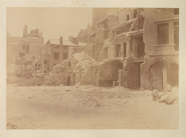 D comme démolitions - Démolitions du quartier Grôlée Photographie L.D. 1890-95, 76PH/1