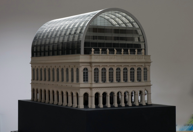 O comme Opéra - Opéra de Lyon Maquette du projet de Jean Nouvel 1993, 1459WP/1