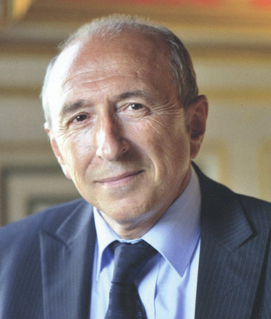 Gérard Collomb en janvier 2016 - Photo par Frédéric Guignard-Perret _ 3C336 _ BMO de janvier 2016