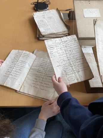 A la découverte de quelques documents d'archives